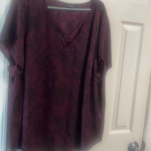 Short sleeve Torrid blouse